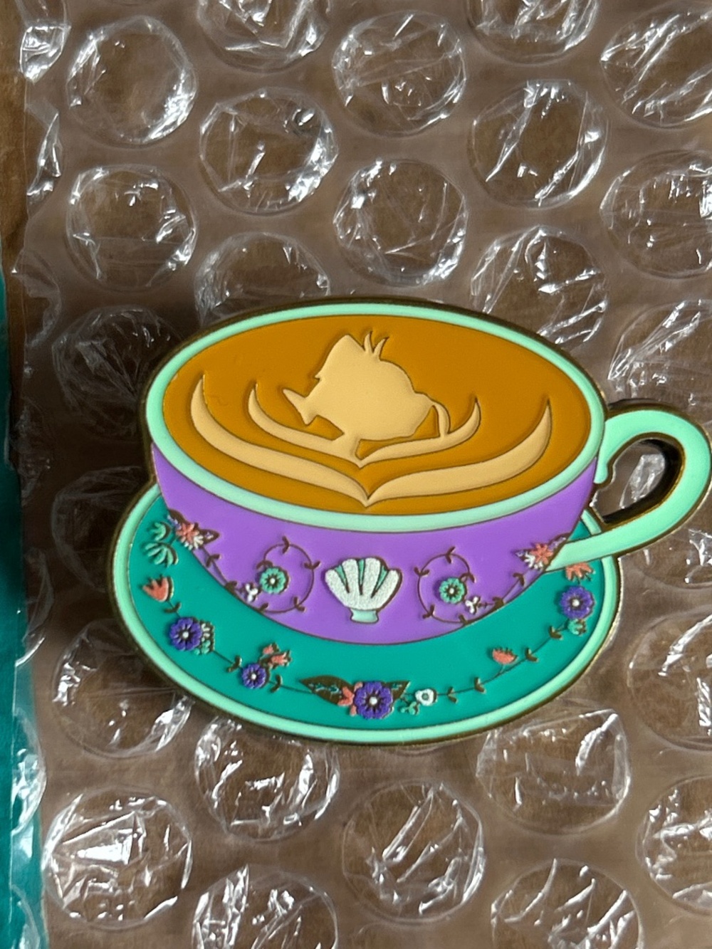 Loungefly Ariel Princess Latte Art Little Mermaid Pin
